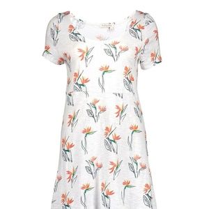 Fresh Produce Birds of Paradise T-Shirt Dress L